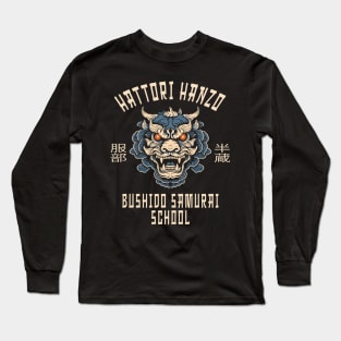 Hattori Hanzo Bushido Samurai School Long Sleeve T-Shirt